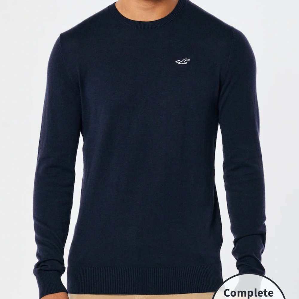 Hollister Crewneck Sweater, Size SMALL